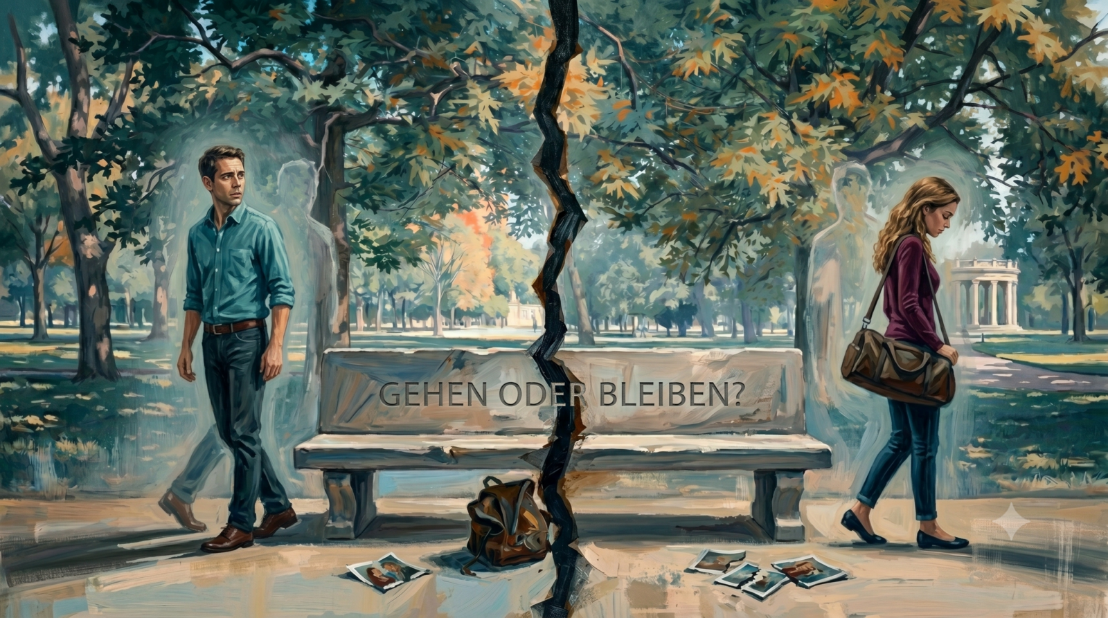 Beziehung auf der Kippe